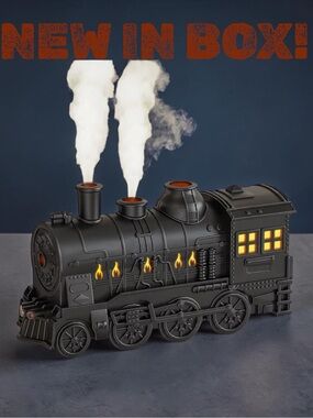 🚂💨 Diffuserlove Train Essential Oil Diffuser – 300ML Cool Mist Humidifier